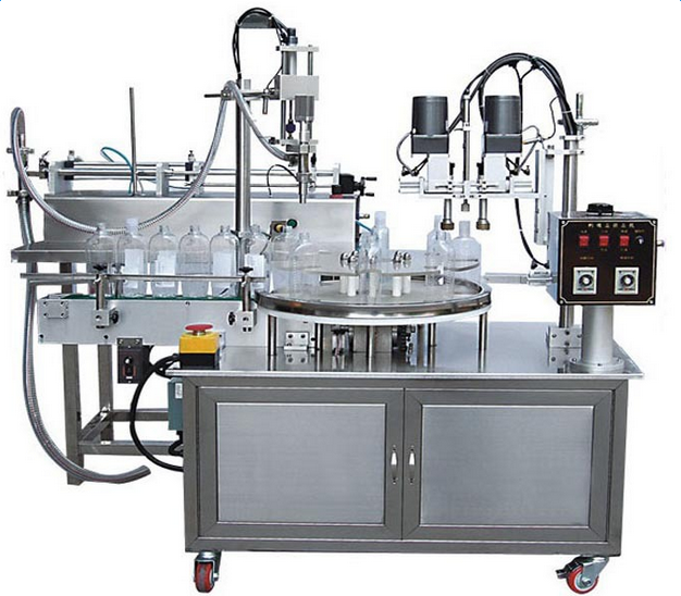 多頭液體灌裝壓塞封口機(jī)